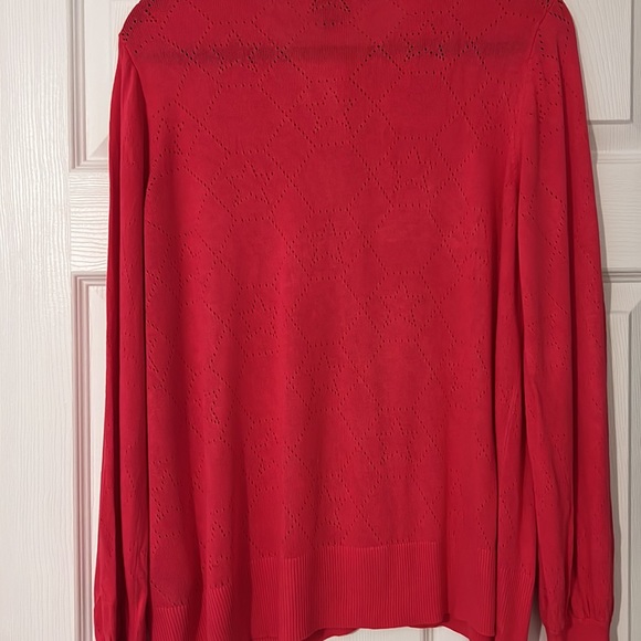 Torrid hot pink button up cardigan sweater size 1 NWT - Picture 5 of 6